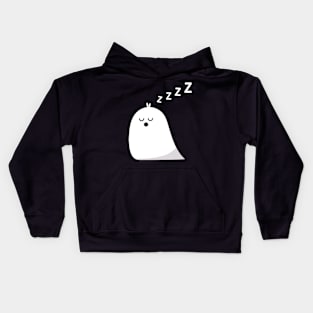 Sleeping Ghost Funny Halloween Kids Hoodie